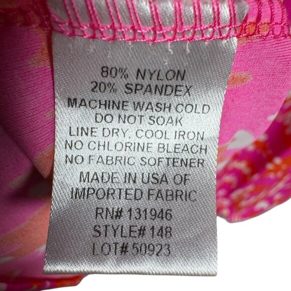 Jude Connally pink Sleeveless rachel Dress Size Small jude cloth ikat print - Picture 6 of 7